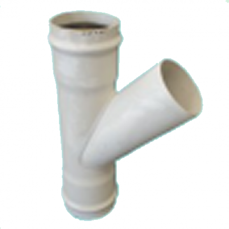 Junction DZ 45 90 deg Plain Spigot